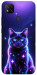 Чехол Galaxy purple cat для Xiaomi Redmi 9C