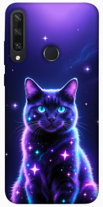 Чохол Galaxy purple cat для Huawei Y6p