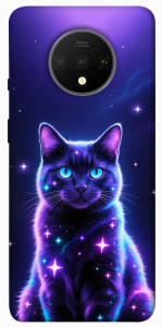 Чехол Galaxy purple cat для OnePlus 7T