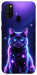 Чохол Galaxy purple cat для Galaxy M30s