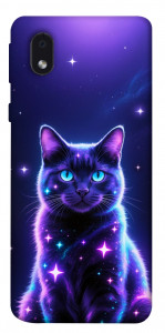 Чохол Galaxy purple cat для Samsung Galaxy M01 Core
