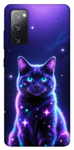 Чехол Galaxy purple cat для Galaxy S20 FE