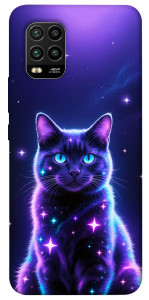Чохол Galaxy purple cat для Xiaomi Mi 10 Lite