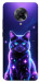 Чехол Galaxy purple cat для Xiaomi Redmi K30 Pro