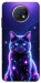 Чехол Galaxy purple cat для Xiaomi Redmi Note 9T