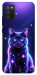 Чехол Galaxy purple cat для Galaxy A02s