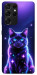 Чехол Galaxy purple cat для Galaxy S21 Ultra