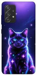 Чехол Galaxy purple cat для Samsung Galaxy A72 4G