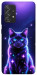 Чехол Galaxy purple cat для Galaxy A72 5G