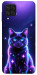 Чехол Galaxy purple cat для Galaxy A22 4G