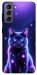 Чехол Galaxy purple cat для Galaxy S21 FE
