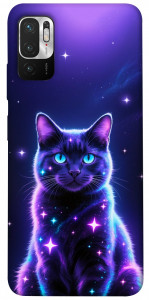 Чехол Galaxy purple cat для Xiaomi Poco M3 Pro
