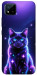 Чохол Galaxy purple cat для Realme C11 (2021)