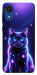Чохол Galaxy purple cat для Galaxy A03 Core