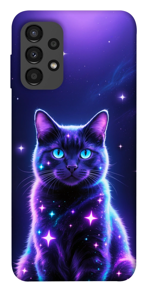 Чехол Galaxy purple cat для Galaxy A13 4G