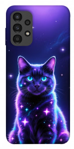 Чохол Galaxy purple cat для Galaxy A13 4G