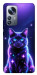 Чехол Galaxy purple cat для Xiaomi 12