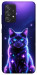 Чехол Galaxy purple cat для Galaxy A52s