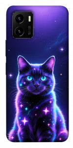 Чехол Galaxy purple cat для Vivo Y15s