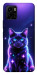 Чехол Galaxy purple cat для Vivo Y15s