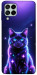 Чохол Galaxy purple cat для Galaxy M53