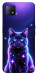 Чехол Galaxy purple cat для Oppo A73 5G