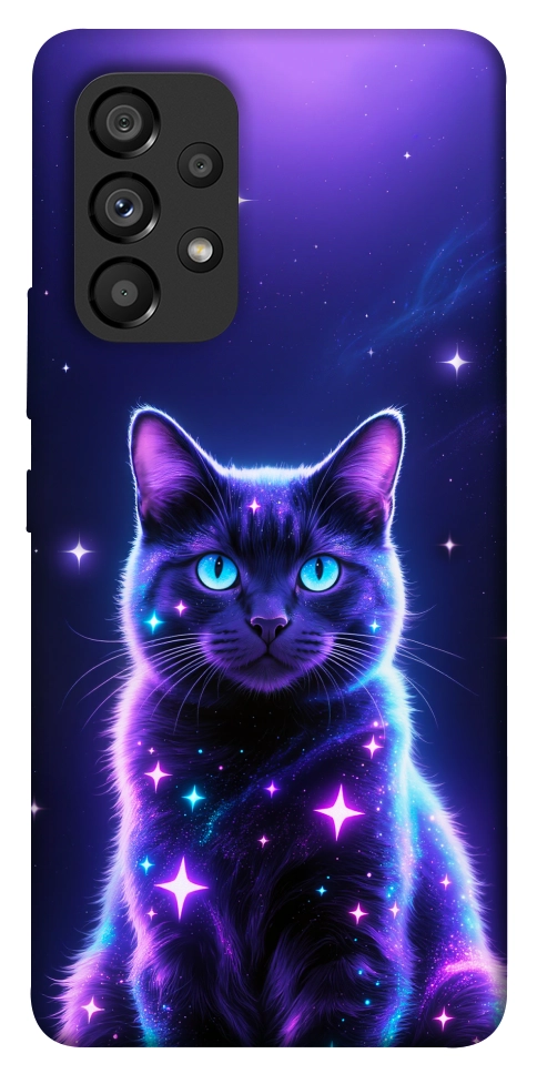 Чехол Galaxy purple cat для Galaxy A53