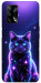 Чохол Galaxy purple cat для Oppo F19