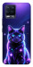 Чехол Galaxy purple cat для Realme 8 Pro