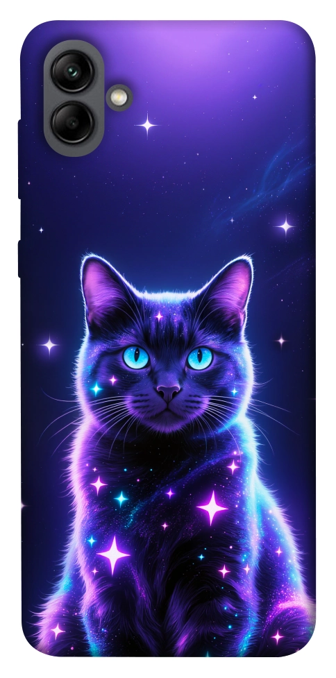 Чехол Galaxy purple cat для Galaxy A04