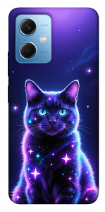 Чехол Galaxy purple cat для Xiaomi Redmi Note 12 5G