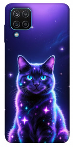 Чохол Galaxy purple cat для Galaxy M12