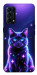 Чехол Galaxy purple cat для Oppo Reno 5 4G
