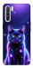 Чехол Galaxy purple cat для Oppo Reno 3