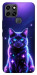 Чохол Galaxy purple cat для Infinix Smart 6
