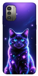 Чохол Galaxy purple cat для Nokia G11