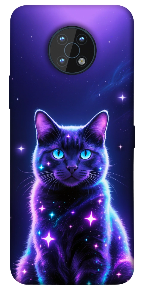 Чехол Galaxy purple cat для Nokia G50
