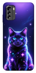 Чохол Galaxy purple cat для Nokia G60