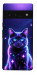 Чехол Galaxy purple cat для Google Pixel 6 Pro