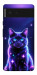 Чехол Galaxy purple cat для Google Pixel 6