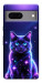 Чехол Galaxy purple cat для Google Pixel 7