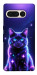 Чехол Galaxy purple cat для Google Pixel 7 Pro