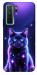 Чехол Galaxy purple cat для Huawei nova 7 SE