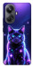 Чохол Galaxy purple cat для Realme 10 Pro+