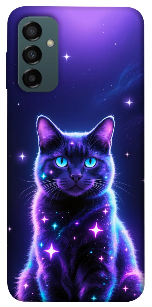 Чехол Galaxy purple cat для Galaxy M14 5G