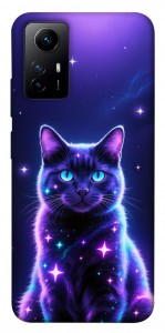 Чехол Galaxy purple cat для Xiaomi Redmi Note 12S