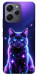 Чехол Galaxy purple cat для Xiaomi Redmi 12