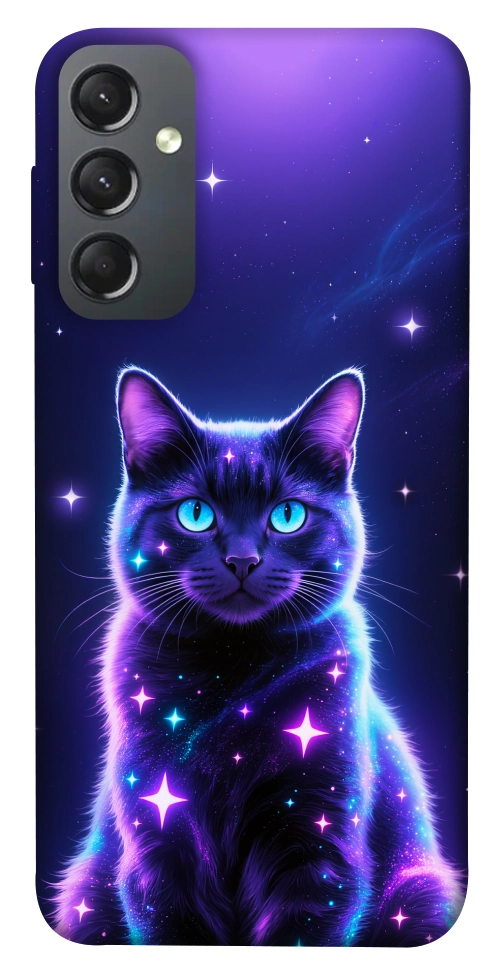 Чехол Galaxy purple cat для Galaxy A24 4G