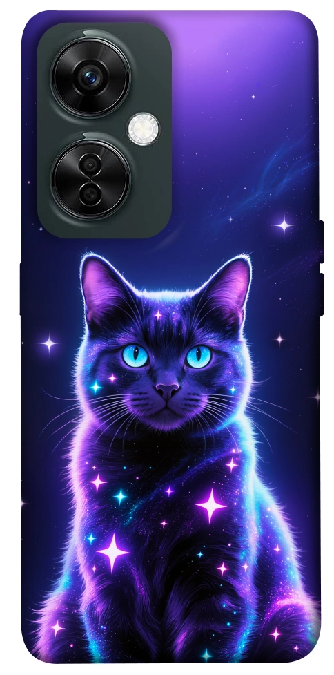 Чехол Galaxy purple cat для OnePlus Nord CE 3 Lite