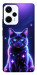 Чехол Galaxy purple cat для Xiaomi Poco F5